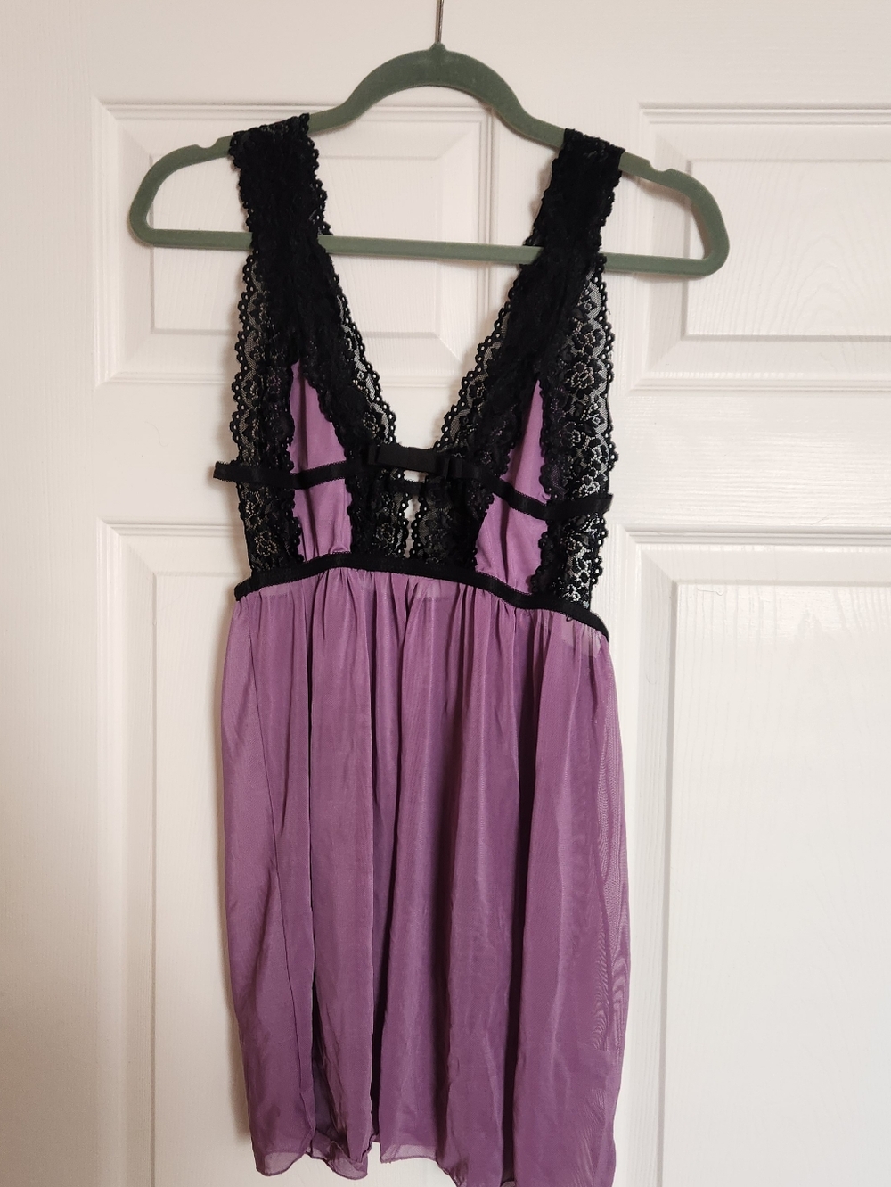 Purple Lace Nightie